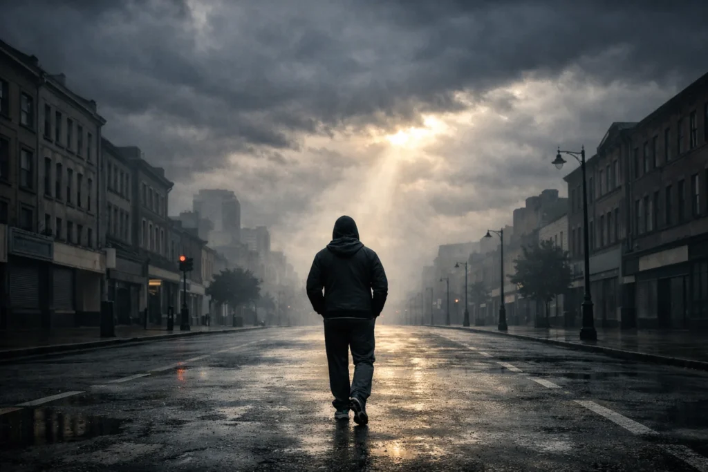 A descent into darkness and out